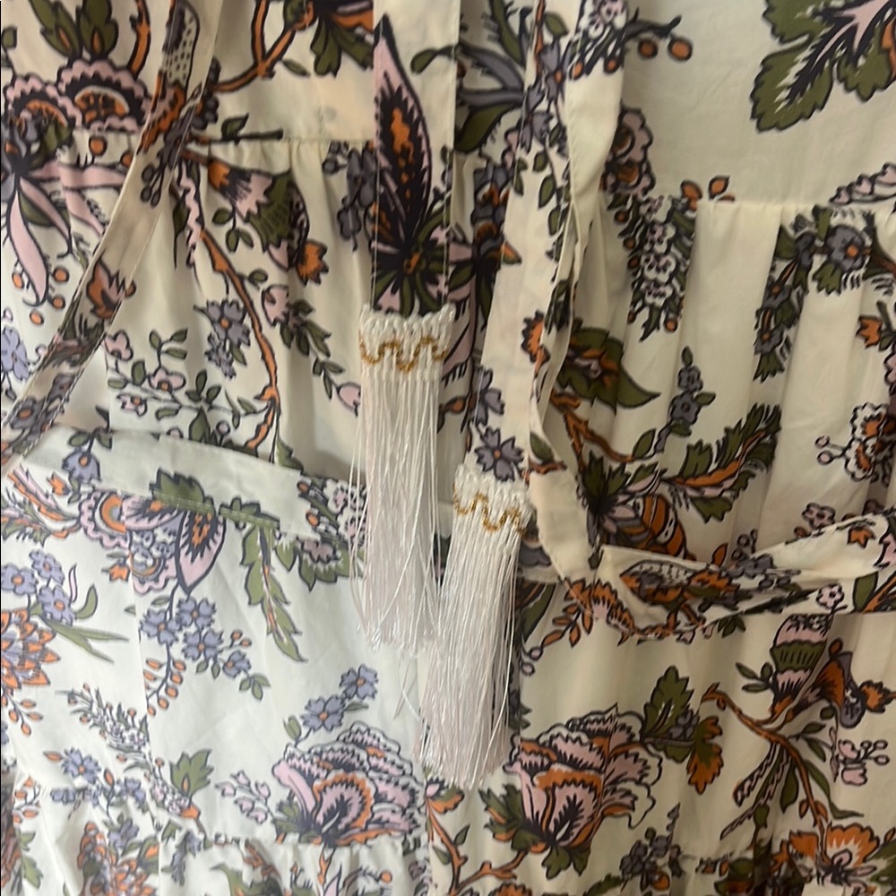 Floral Print Women's Dress - Picture 4 of 6